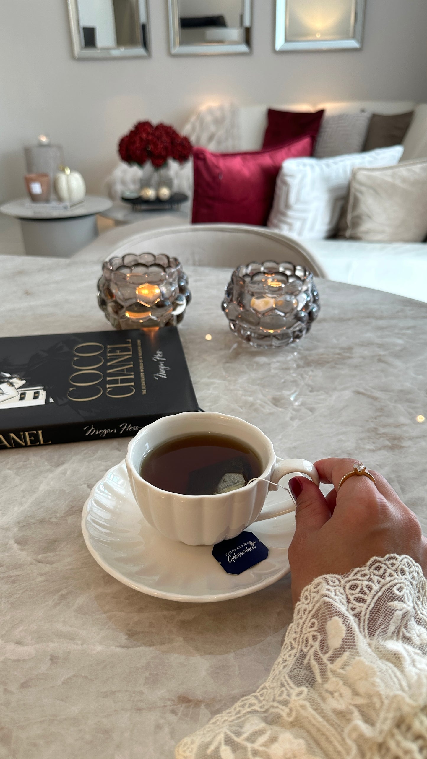 Daisy Kaffeetassen 6 Personen