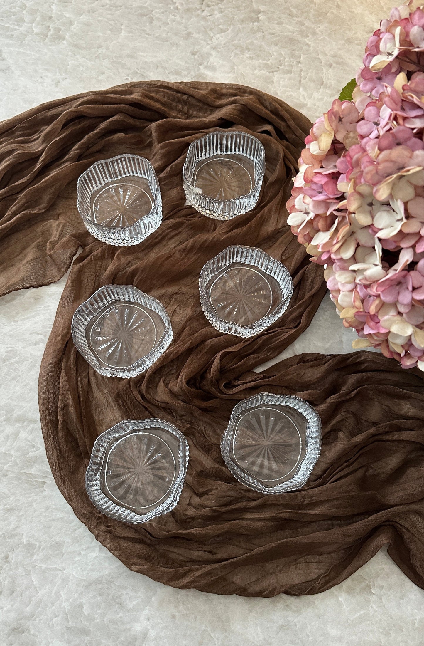 Terra Buccia Glasschalen 6er Set