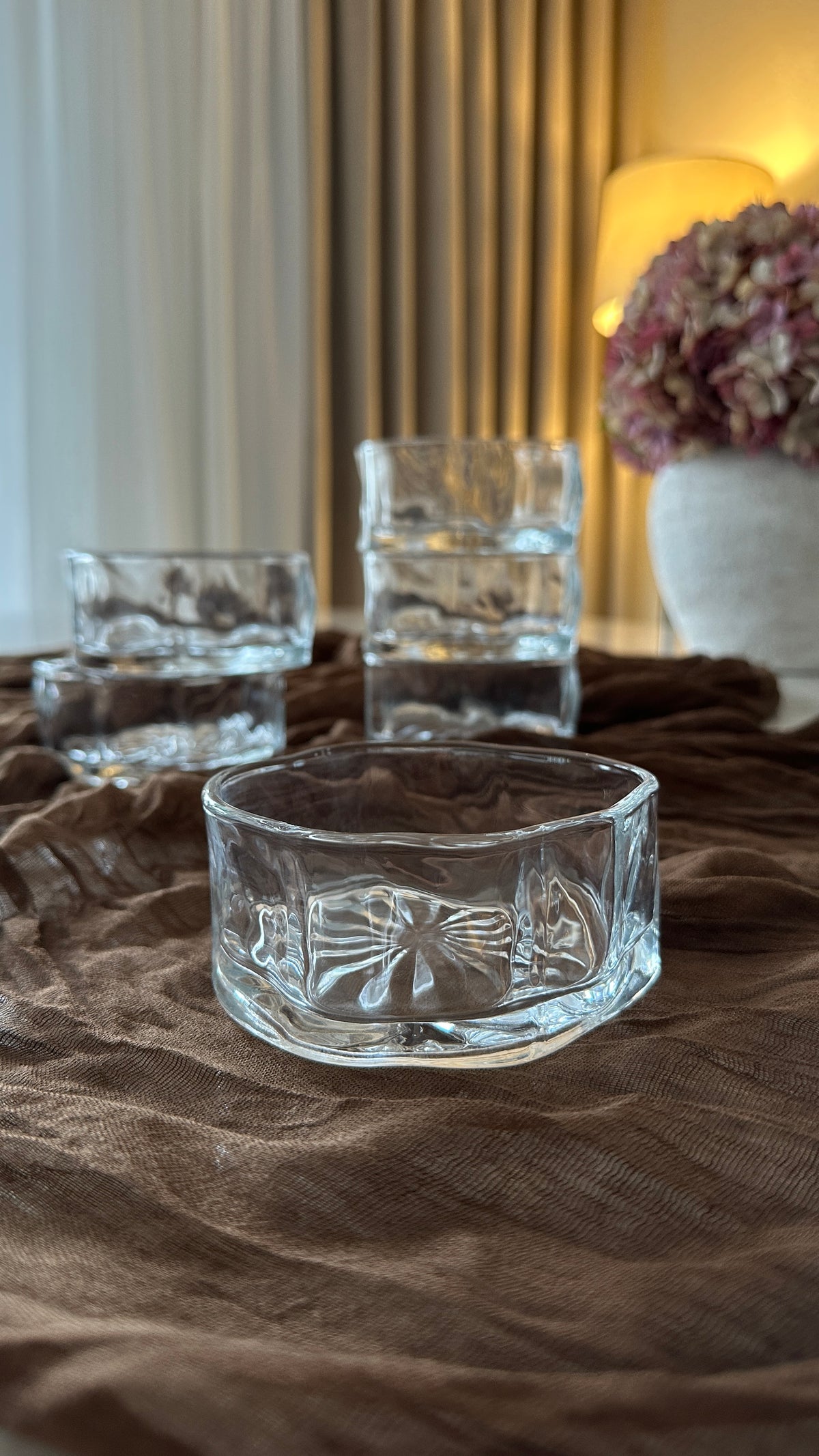 Artic Buccia Glasschalen 6er Set – Sabira Home