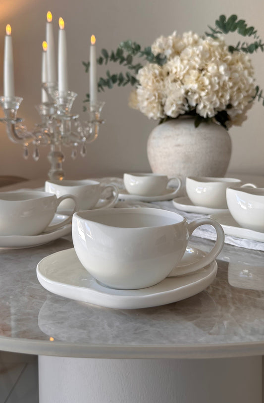 Wave Kaffee Tassen Set - 6 Personen