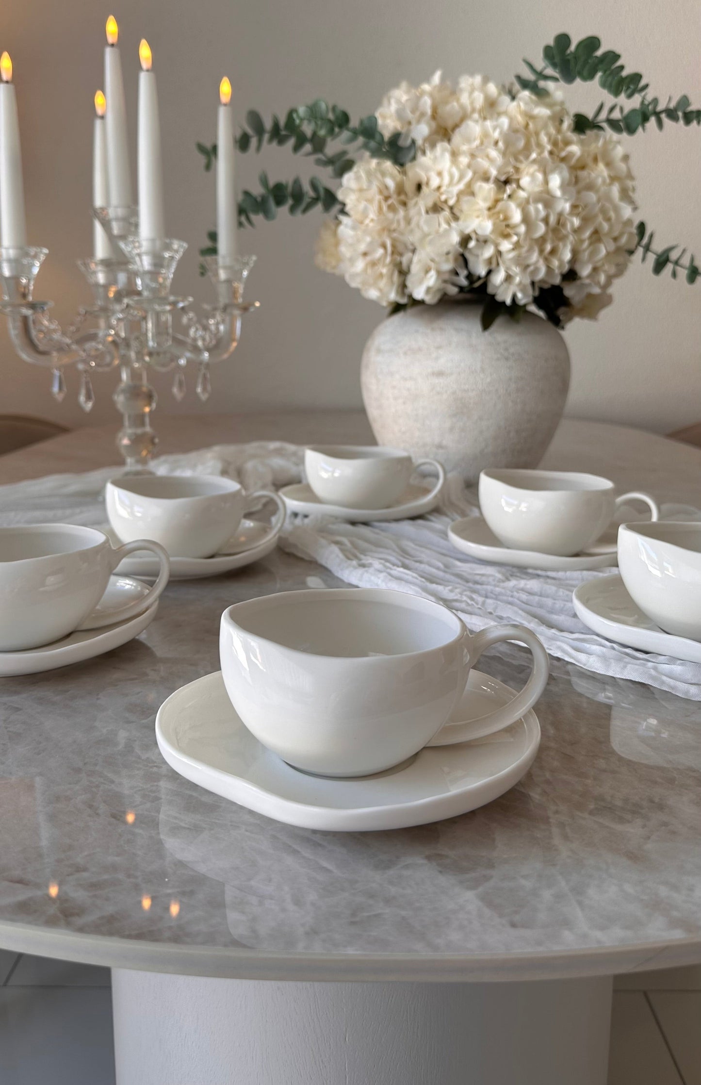 Wave Kaffee Tassen Set - 6 Personen