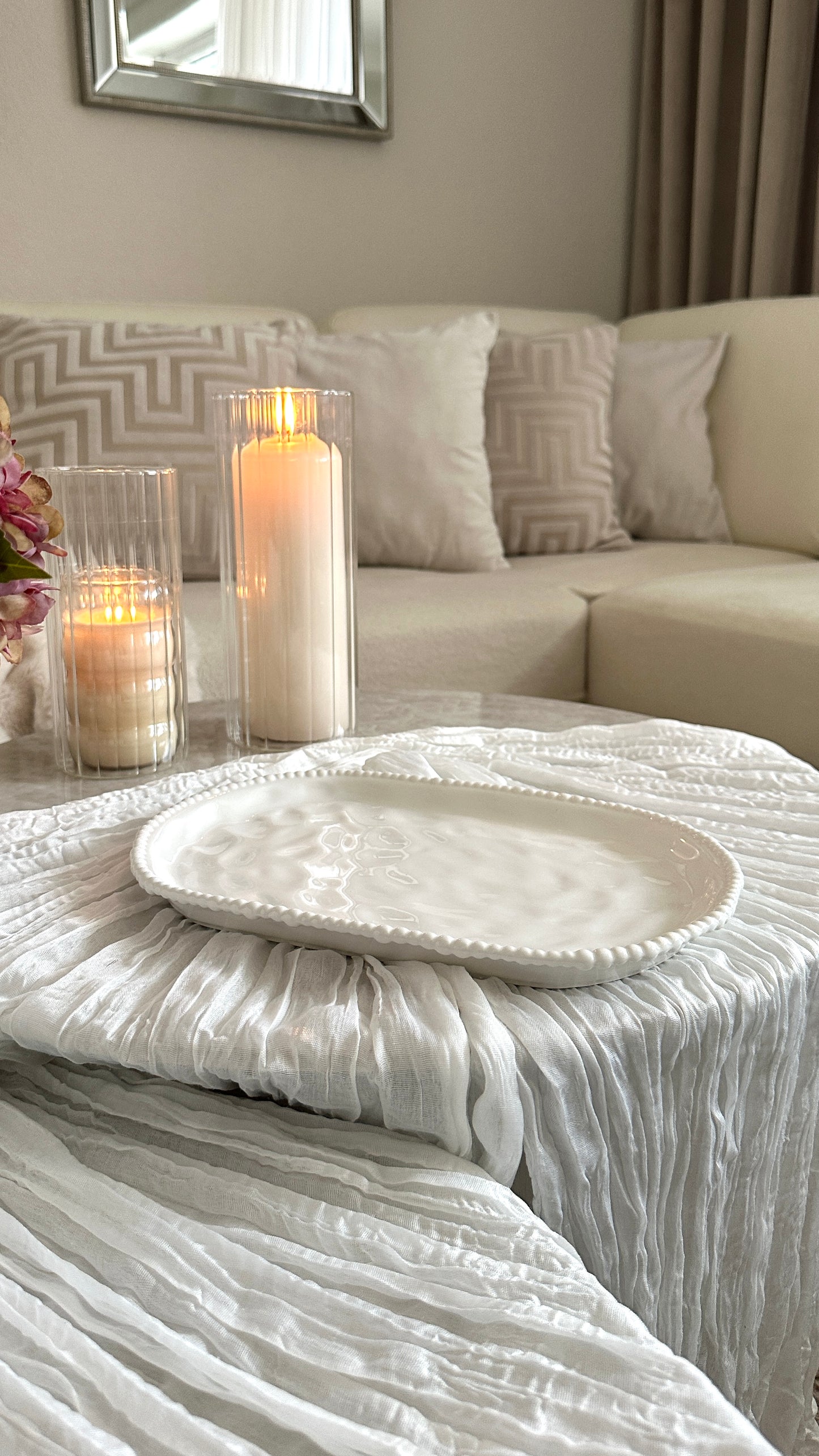 Pearly Servierplatte 30 × 20 cm