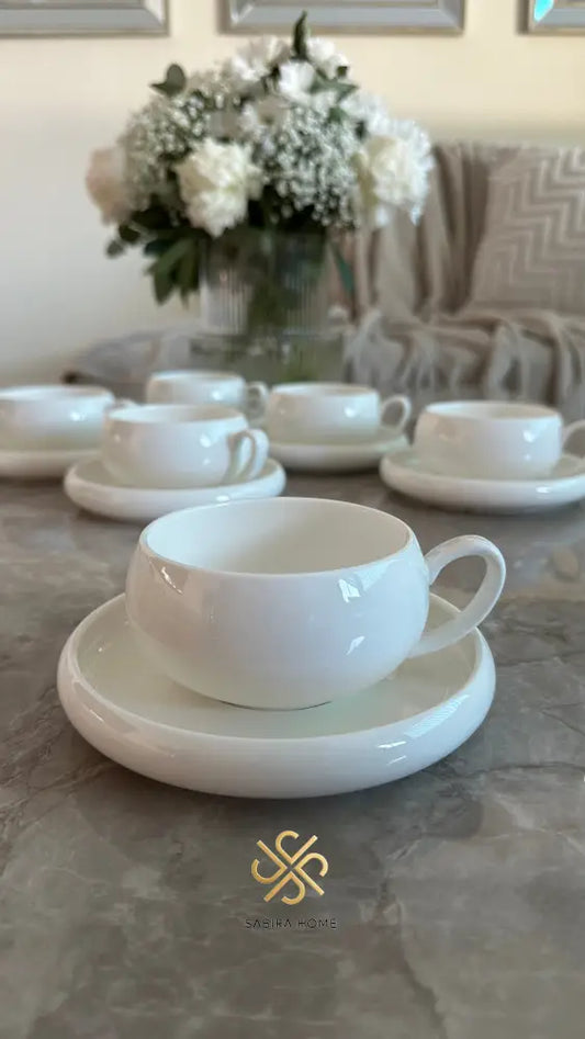Kaffetassen Set Porzellan 