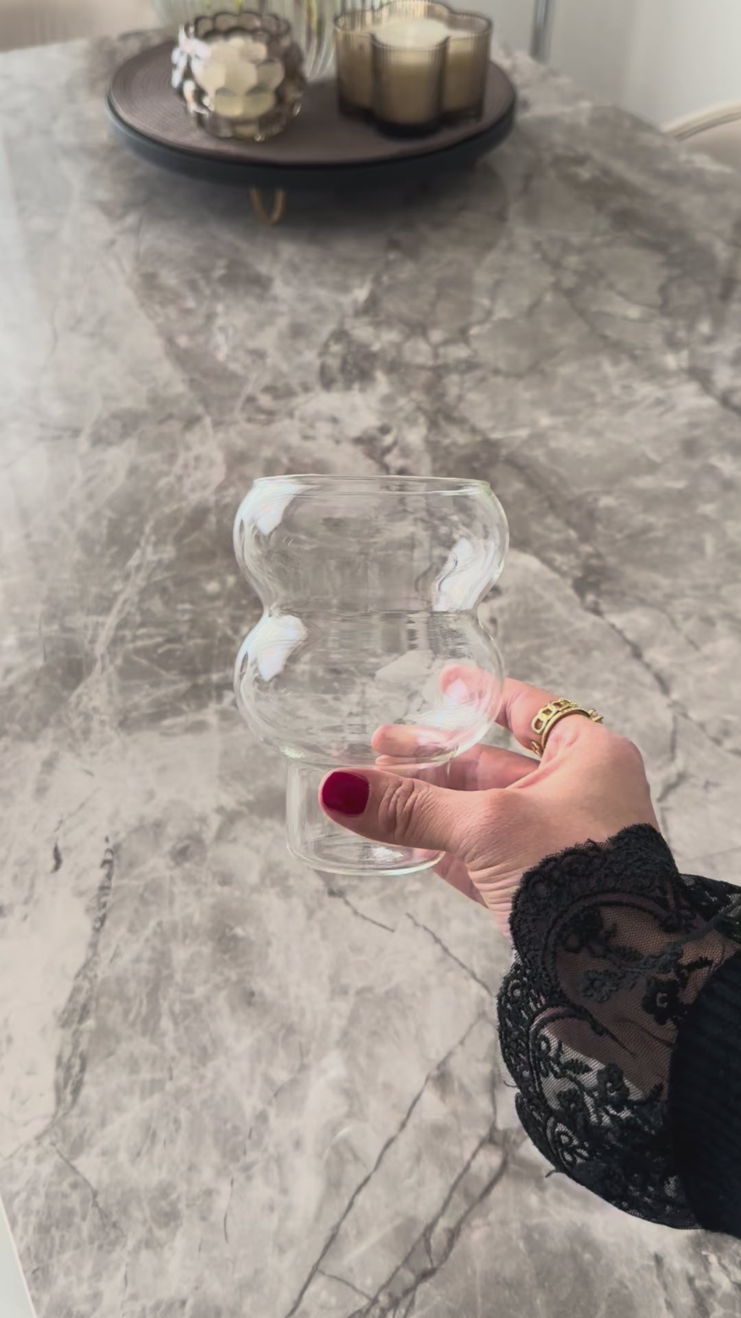 Cocktail glass, Wasser glas 